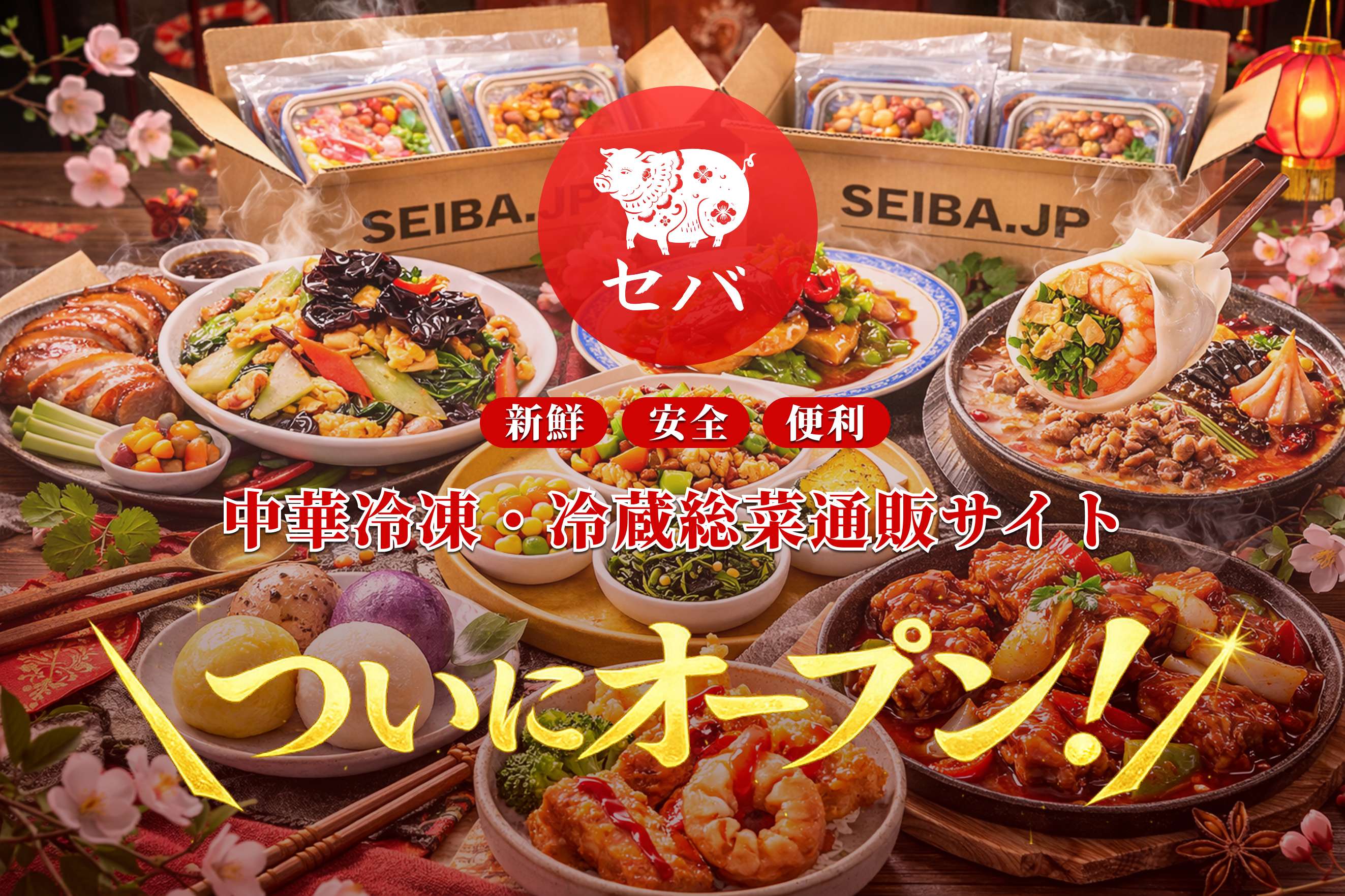 中華冷凍・冷蔵総菜通販サイト