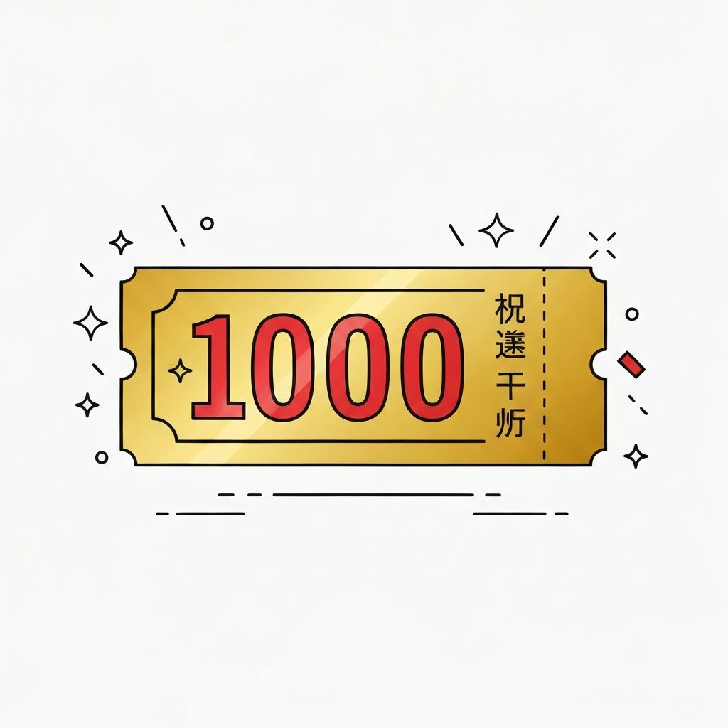 1000円クーポンGET